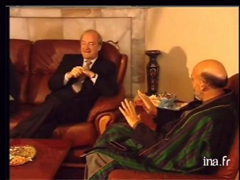 Afghanistan / Visite Hubert Védrine