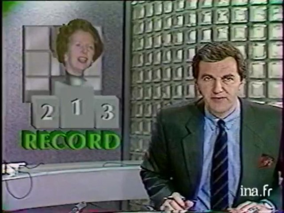 Longévité de Margaret Thatcher - Archive vidéo INA