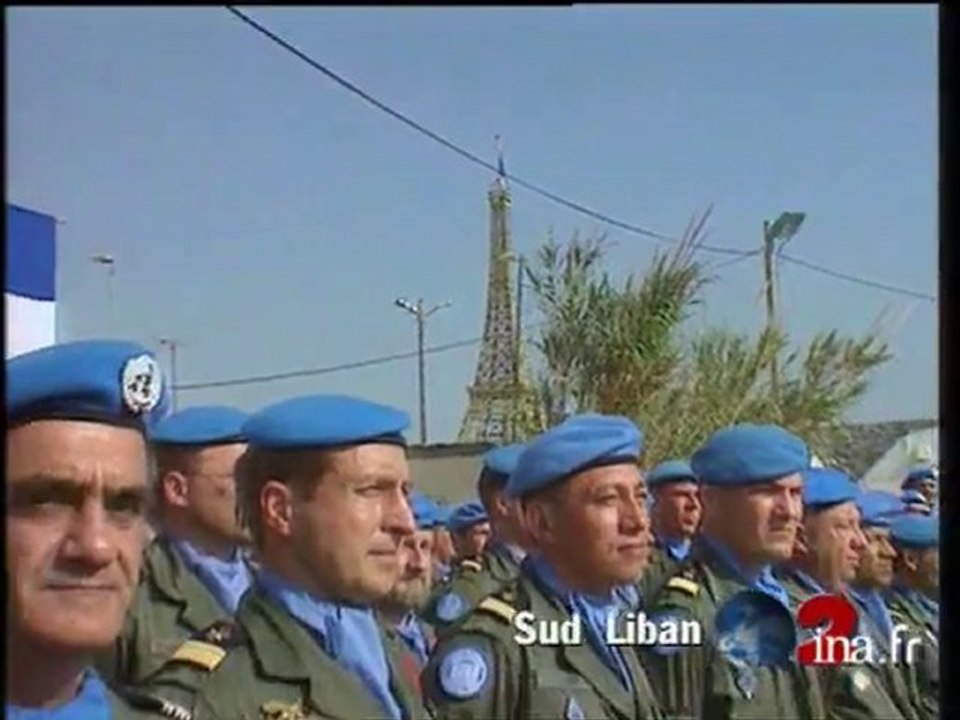 Jacques Chirac au Liban