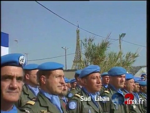 Jacques Chirac au Liban