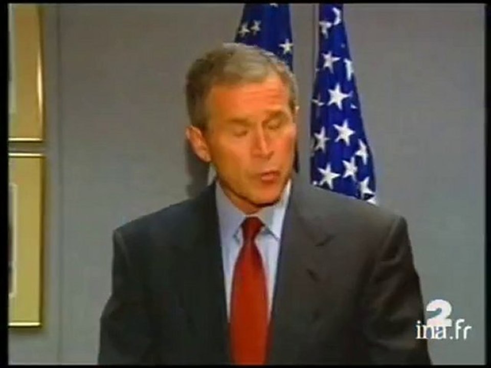 [Attentats Etats-Unis : 2ème déclaration de George W Bush]