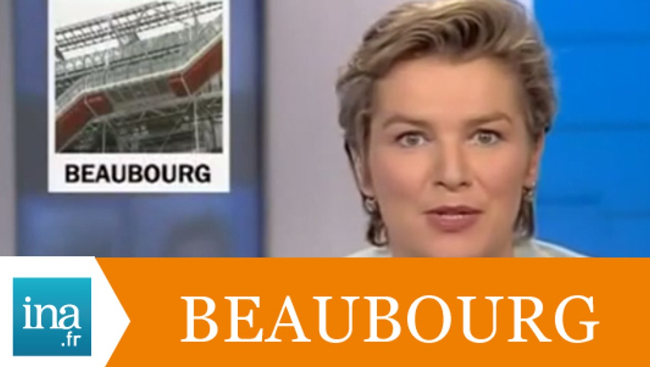 Beaubourg fait peau neuve - Archive INA