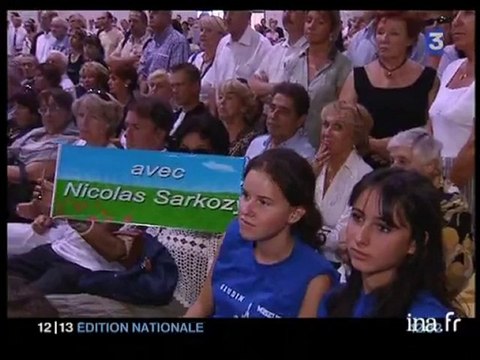 Université d'été UMP / Sarkozy invite les people