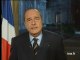 Allocution de Jacques Chirac 23 mars 1998 - Archive vidéo INA