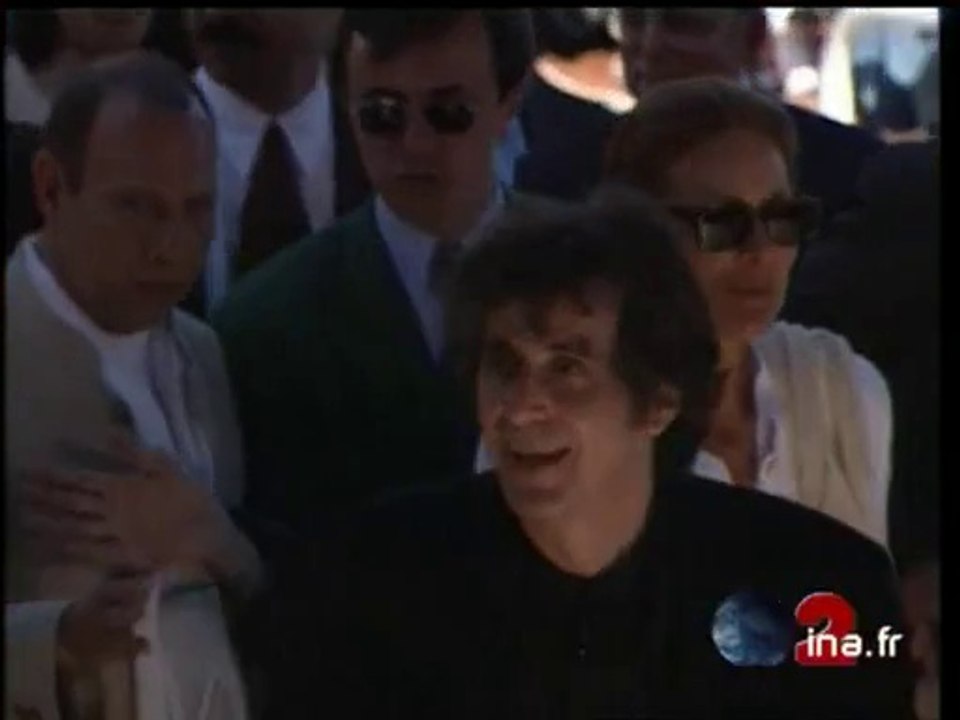 Al Pacino au festival de Cannes - Archive INA