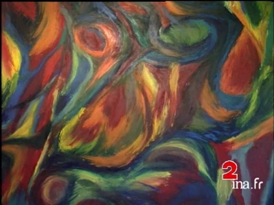 Juliette Binoche et Christian Fenouillat exposent des peintures à quatre mains