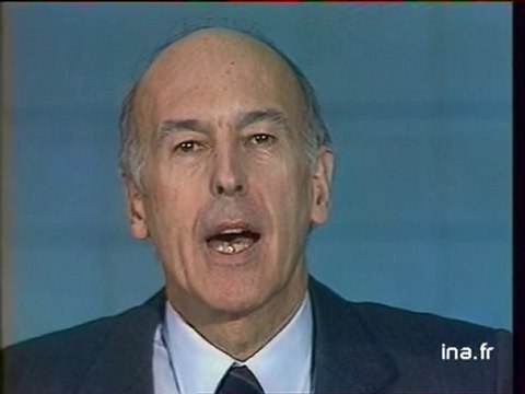 Les adieux de Valéry Giscard d'Estaing - Archive vidéo INA