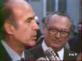 Valéry GISCARD D'ESTAING et Pierre MAUROY