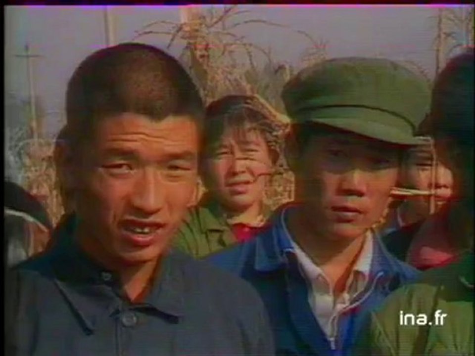 Voyage en Chine de Valéry Giscard d'Estaing : Xian