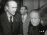 Valéry Giscard d'Estaing à l'ambassade de Chine