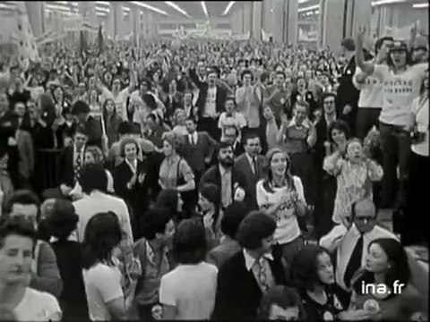 Meeting Valéry Giscard D'Estaing à Paris porte de Versailles
