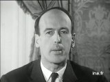 Déclaration de Valéry Giscard d'Estaing, ministre des finances