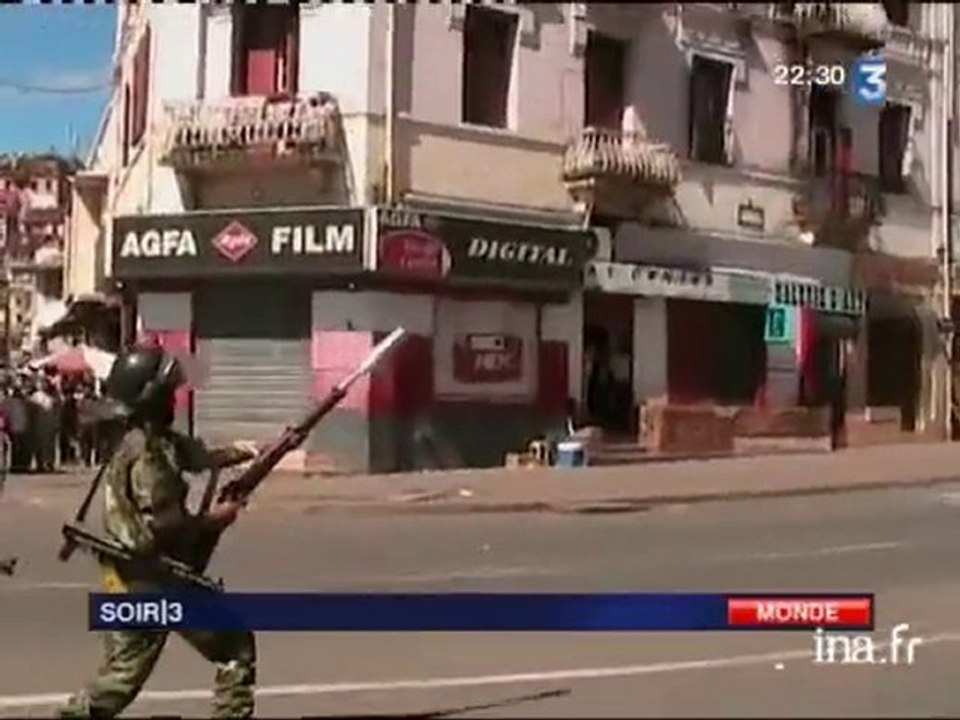 Manifestation à Madagascar