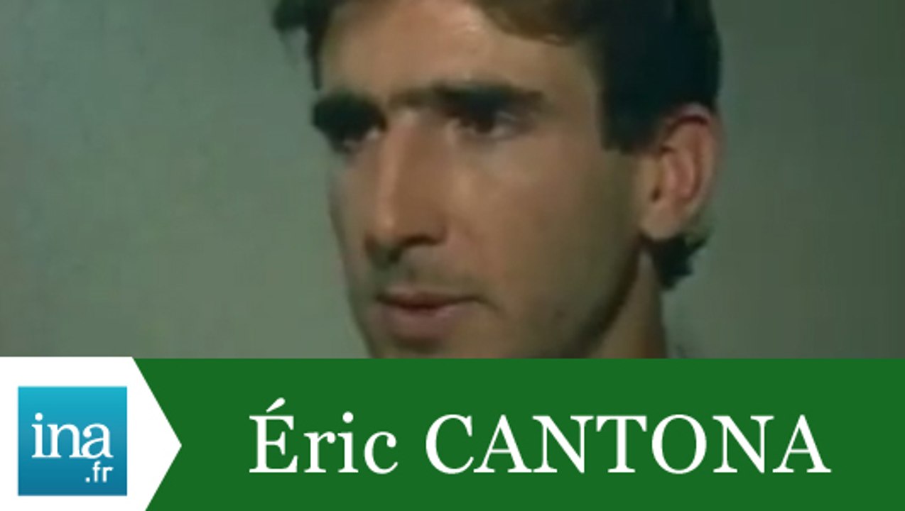 Eric Cantona "Henri Michel est un sac à merde" - Archive INA