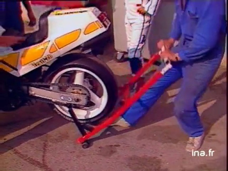 Présentation de l'équipe de Belfort de moto avant le Bol d'Or