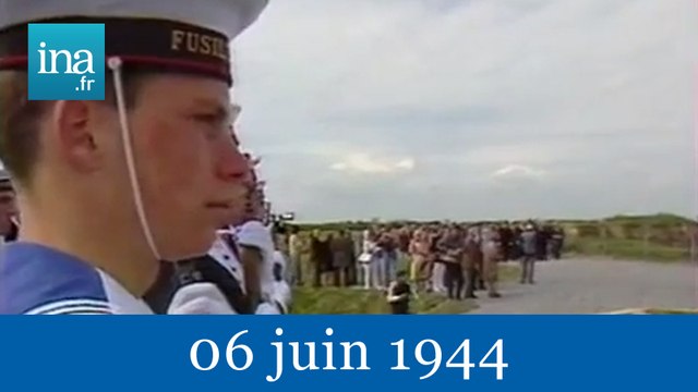 42ème anniversaire du débarquement allié en Normandie - Archive INA