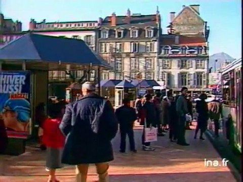 Inauguration de la place de Jaude à Clermont Ferrand