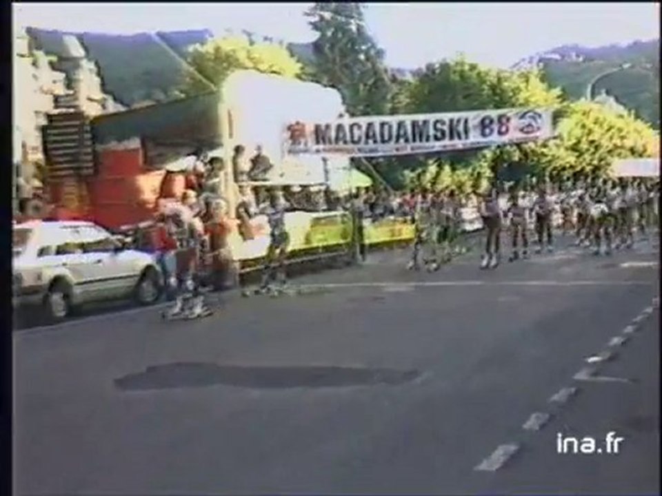 Macadam ski à La Bourboule