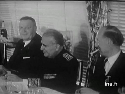 Inauguration de la foire de Lyon par Monsieur Georges POMPIDOU, premier ministre