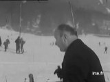 Fernand RAYNAUD fait du ski à Chamonix