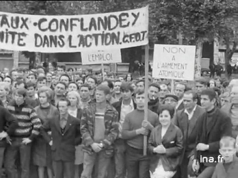 Manifestation à Vesoul des ouvriers et des agriculteurs de la FDSEA
