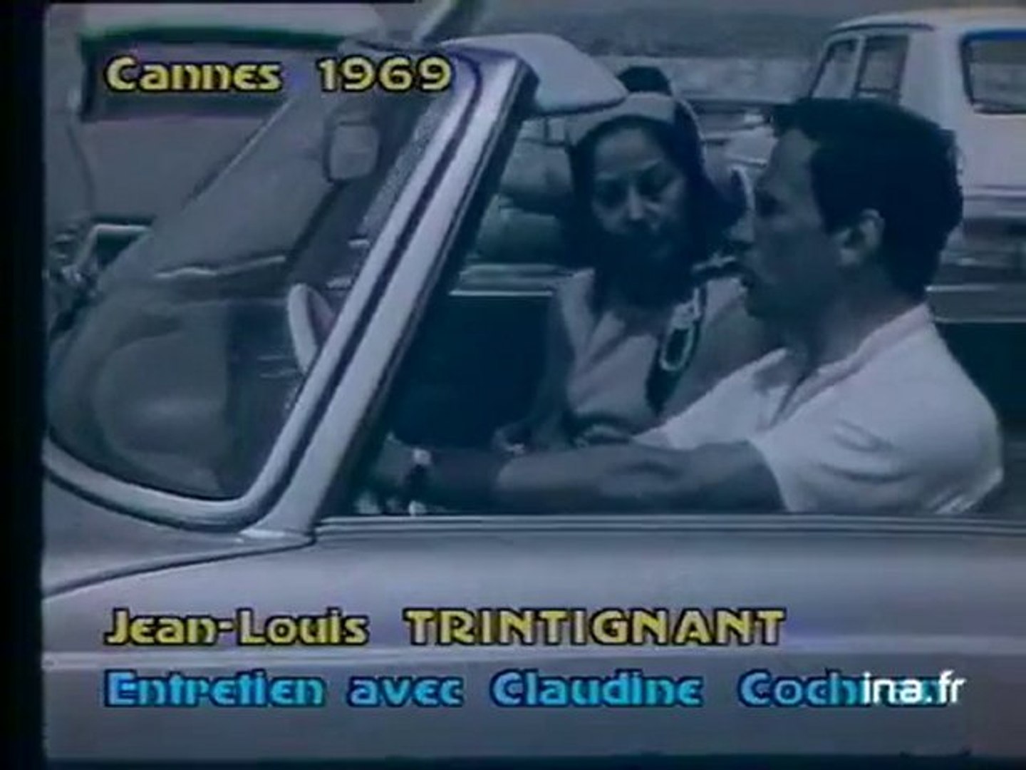 Jean-Louis Trintignant au Festival de Cannes 1969 - Archive vidéo INA -  Vidéo Dailymotion