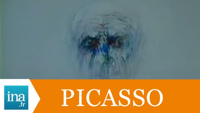 Louis Le Brocquy exposé au Musée Picasso d'Antibes - Archive INA