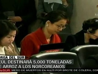 Seúl destinará 5mil toneladas de arroz a los norcoreanos