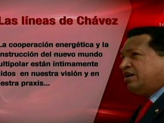 Chavez:Venezuela hace relaciones para acelerar la caída de la hegemonía imperialista