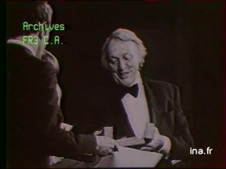La remise de la Palme d'Or à Joseph Losey en 1971