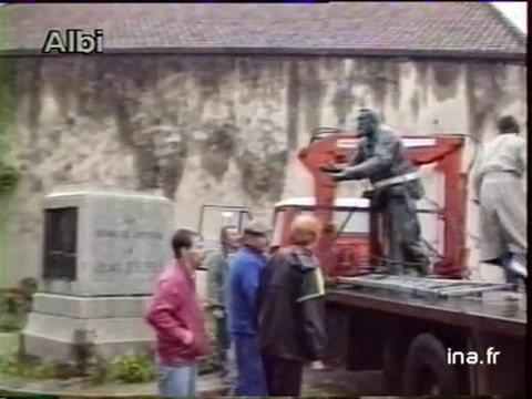 A Albi, la statue de Jean Jaurès a été enlevée