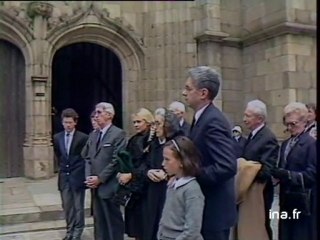 Obsèques d'Henri Fréville