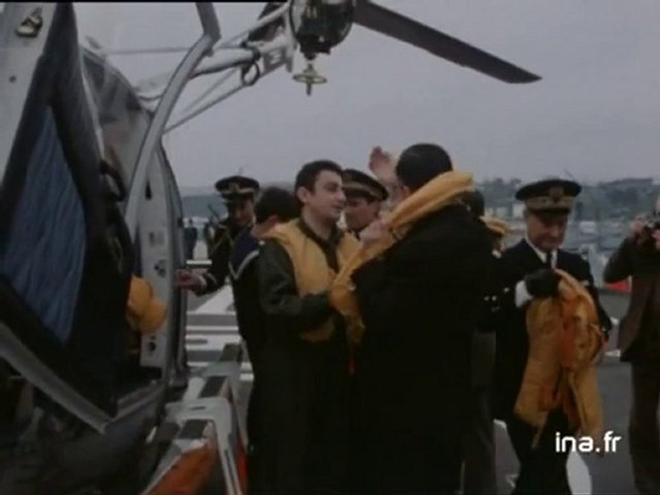 Brest, départ hier de la Jeanne d'Arc