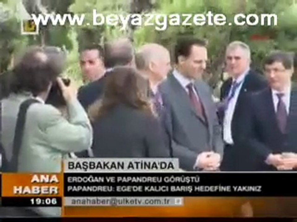 Başbakan Atina da