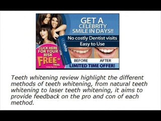 Teeth Whitening Tips