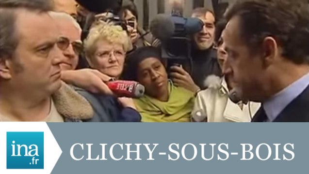 Visite de Nicolas Sarkozy en Seine-Saint-Denis - Archive INA