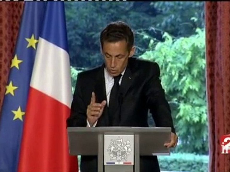 [Présentation des mesures de sécurité souhaitées par Nicolas Sarkozy]