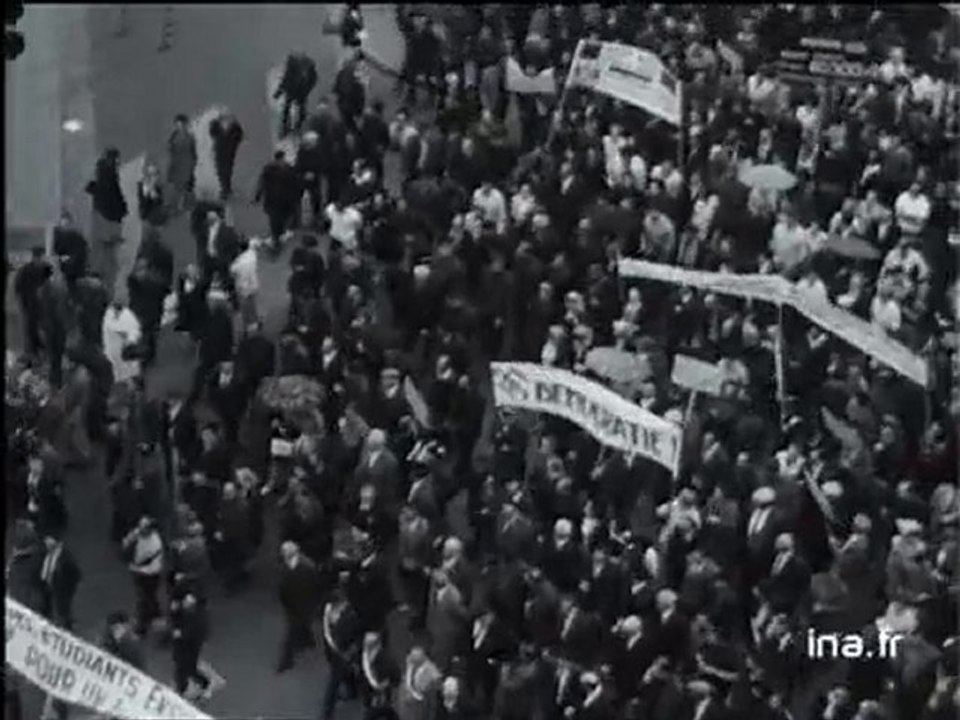 Manifestation à Tulle