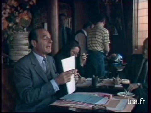 Jacques Chirac, Maire de Paris, en campagne