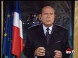 Voeux de Jacques Chirac : la sécurité