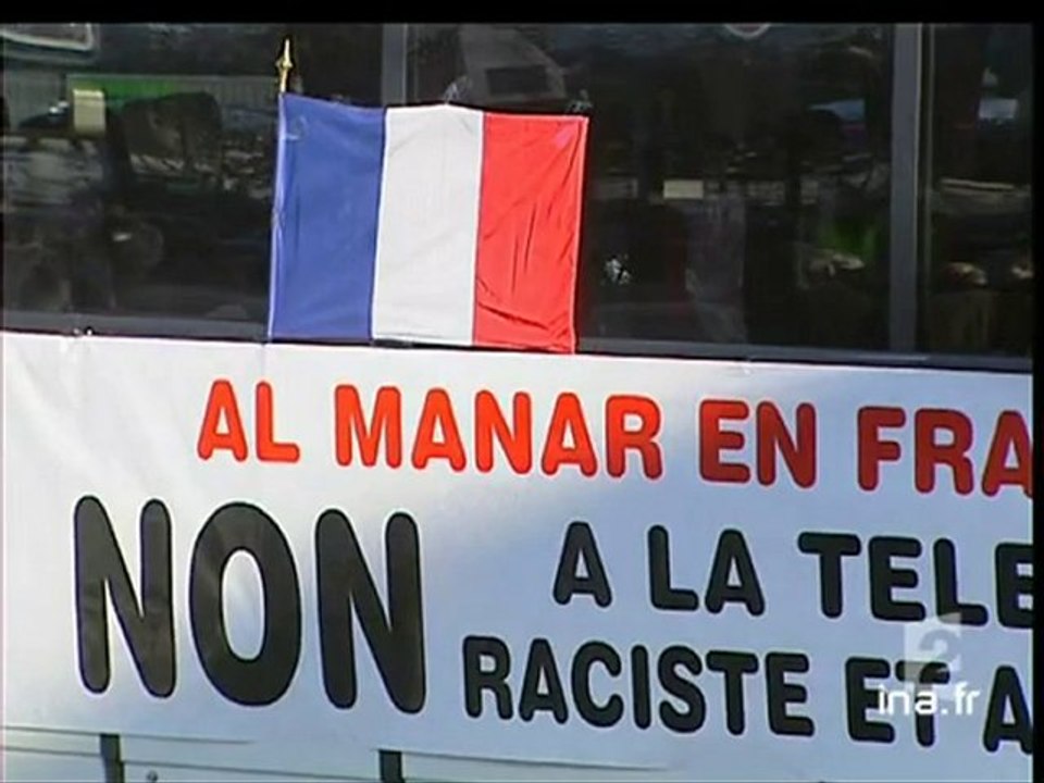 [Al Manar menacée d'interdiction de diffusion]