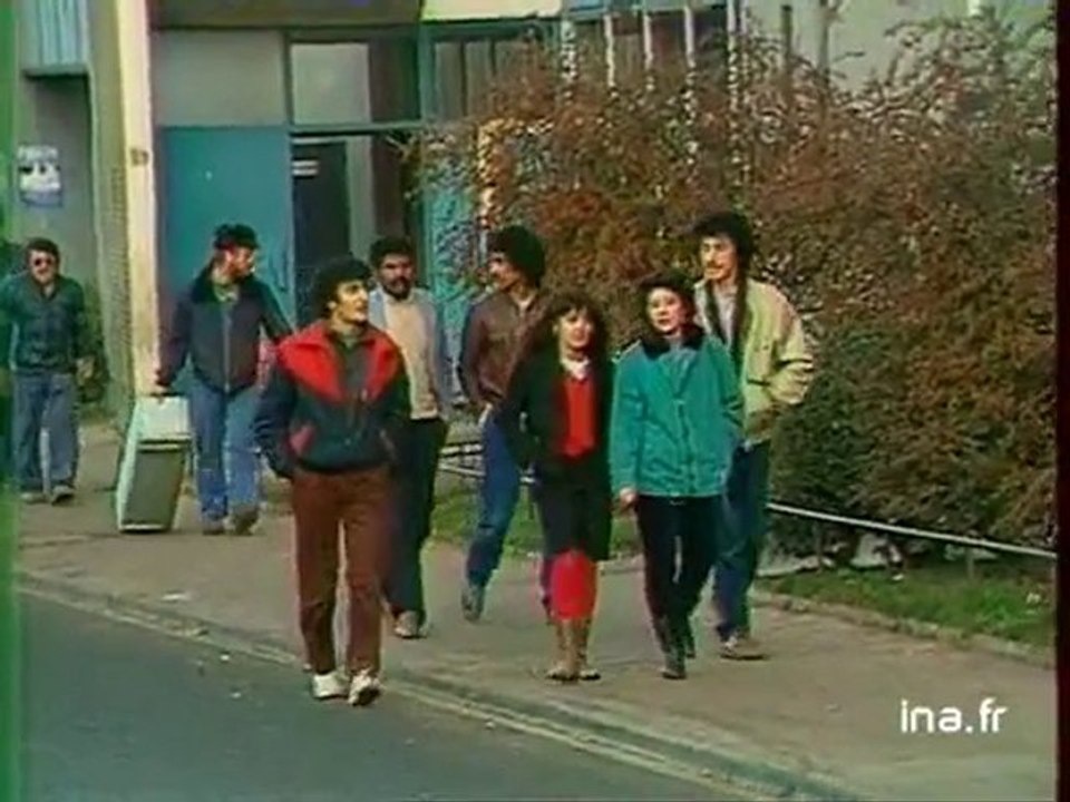 Marche contre le racisme - réactions jeunes immigrés du Haut du Lièvre