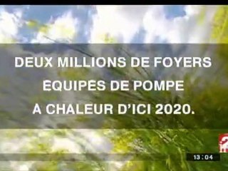 Plan Borloo : énergies renouvelables