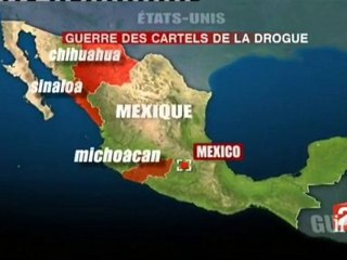 [Répressions du gouvernement contre les cartels de la drogue au Mexique]