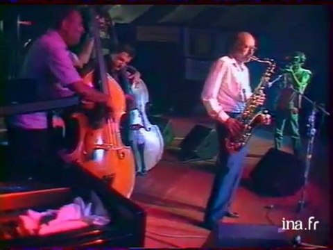 Guy Laffitte , Ray Brown et Pierre Boussaguet au festival Jazz In Marciac - Archive vidéo INA