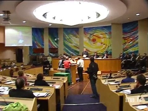 Election de Jean Pierre Masseret à la présidence du conseil régional de Lorraine
