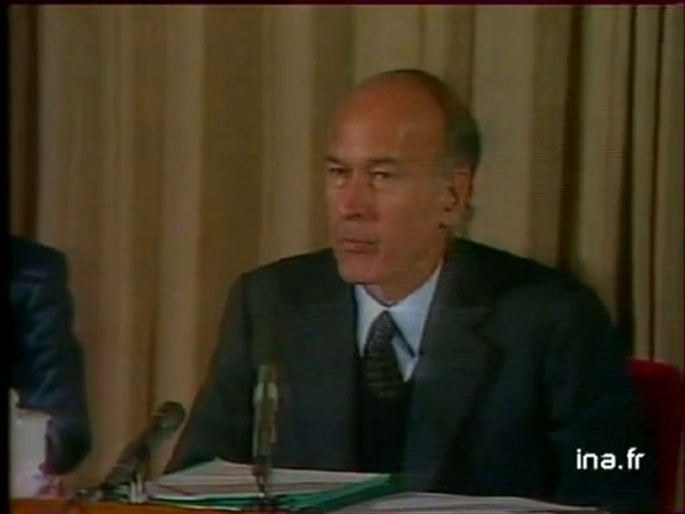 Chine Valéry Giscard d'Estaing  et Deng Xiaoping