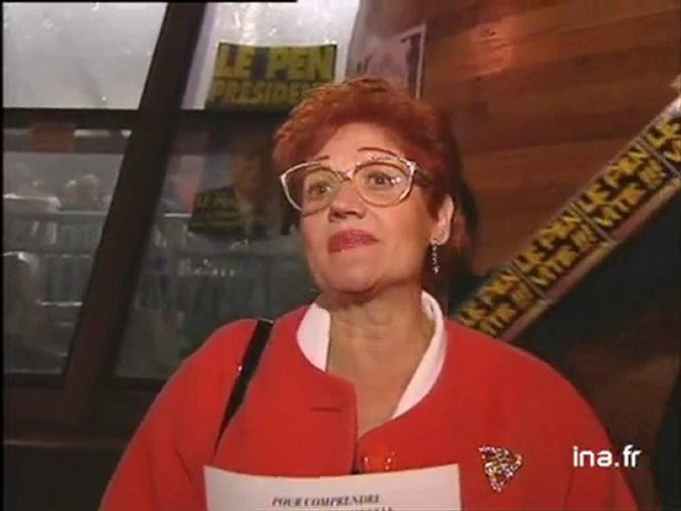 Meeting Jean-Marie Le Pen à Marseille