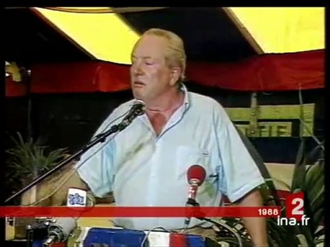 Jean-Marie Le Pen propos sulfureux sur la seconde guerre mondiale - Archive INA