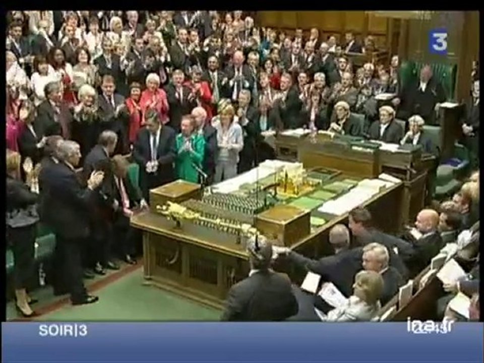 Passation de pouvoir entre Tony Blair et Gordon Brown